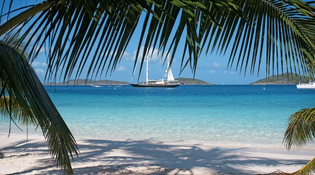 sailing in St. John, USVI