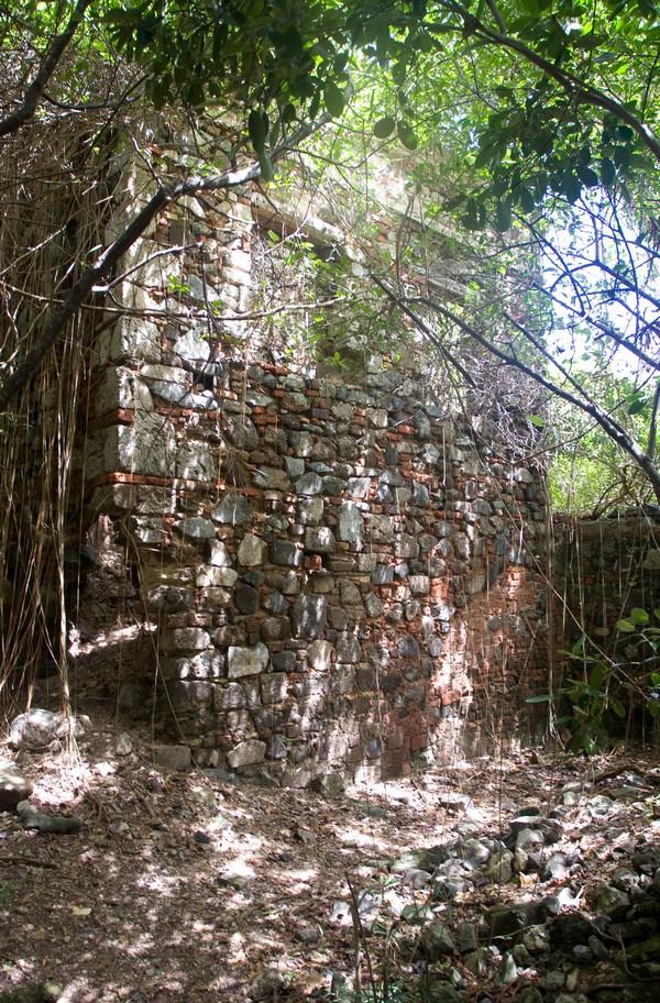 brown bay ruins