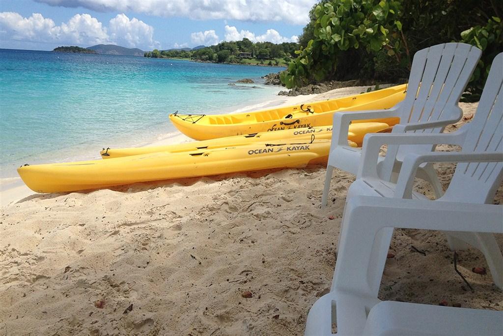 kayak beach chair St John