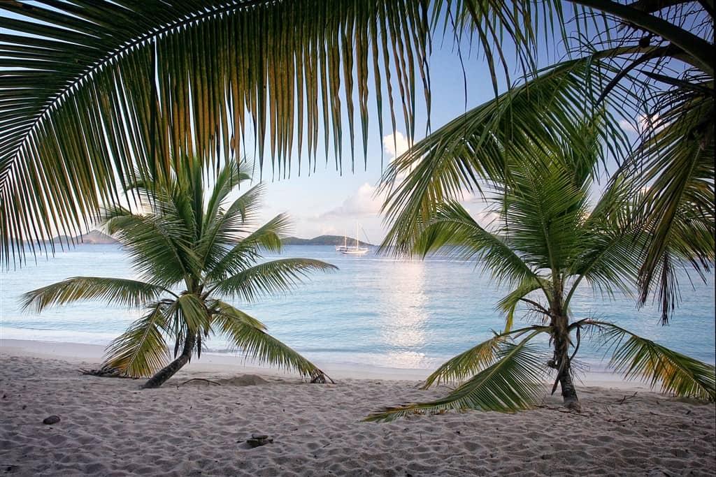 a beautiful beach in St. John