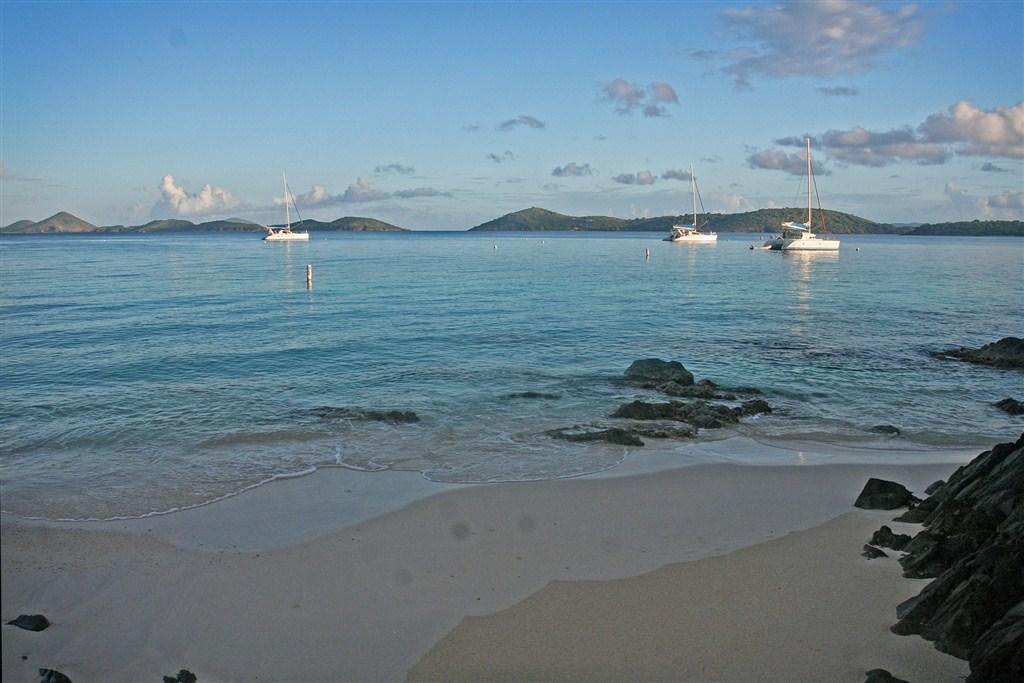 view from honeymoon beach