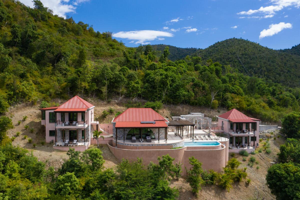 Maho Bay House aerial