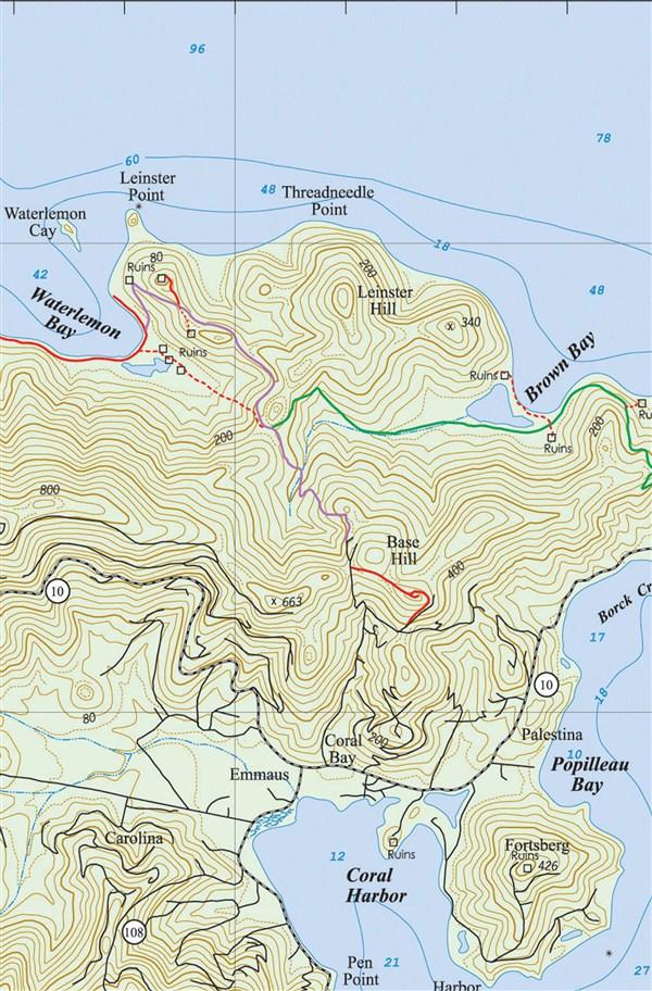 Johnny Horn Trail lMap