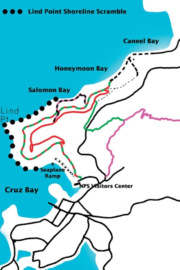 lind point trail map