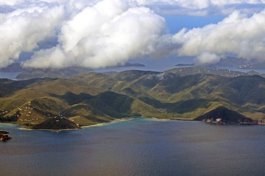 reef bay aerial