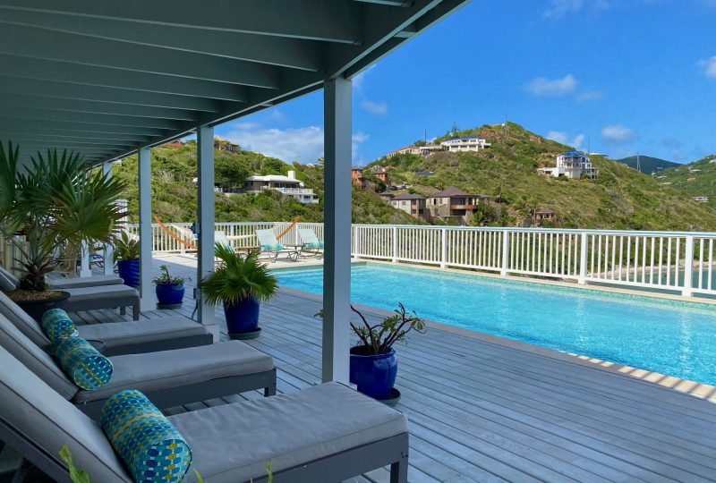 Hart Bay Great House pool deck