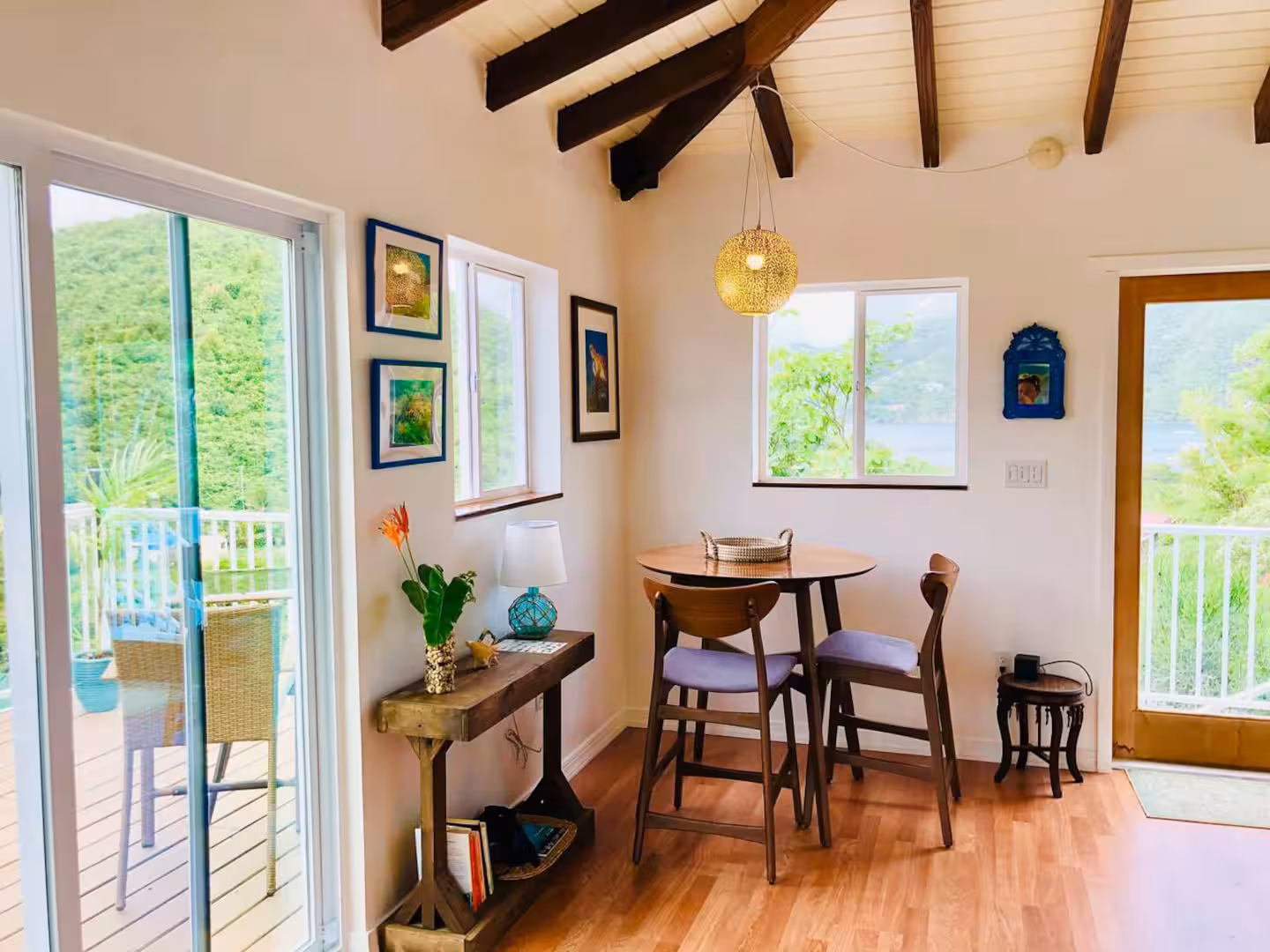 Ocean Cottage deck