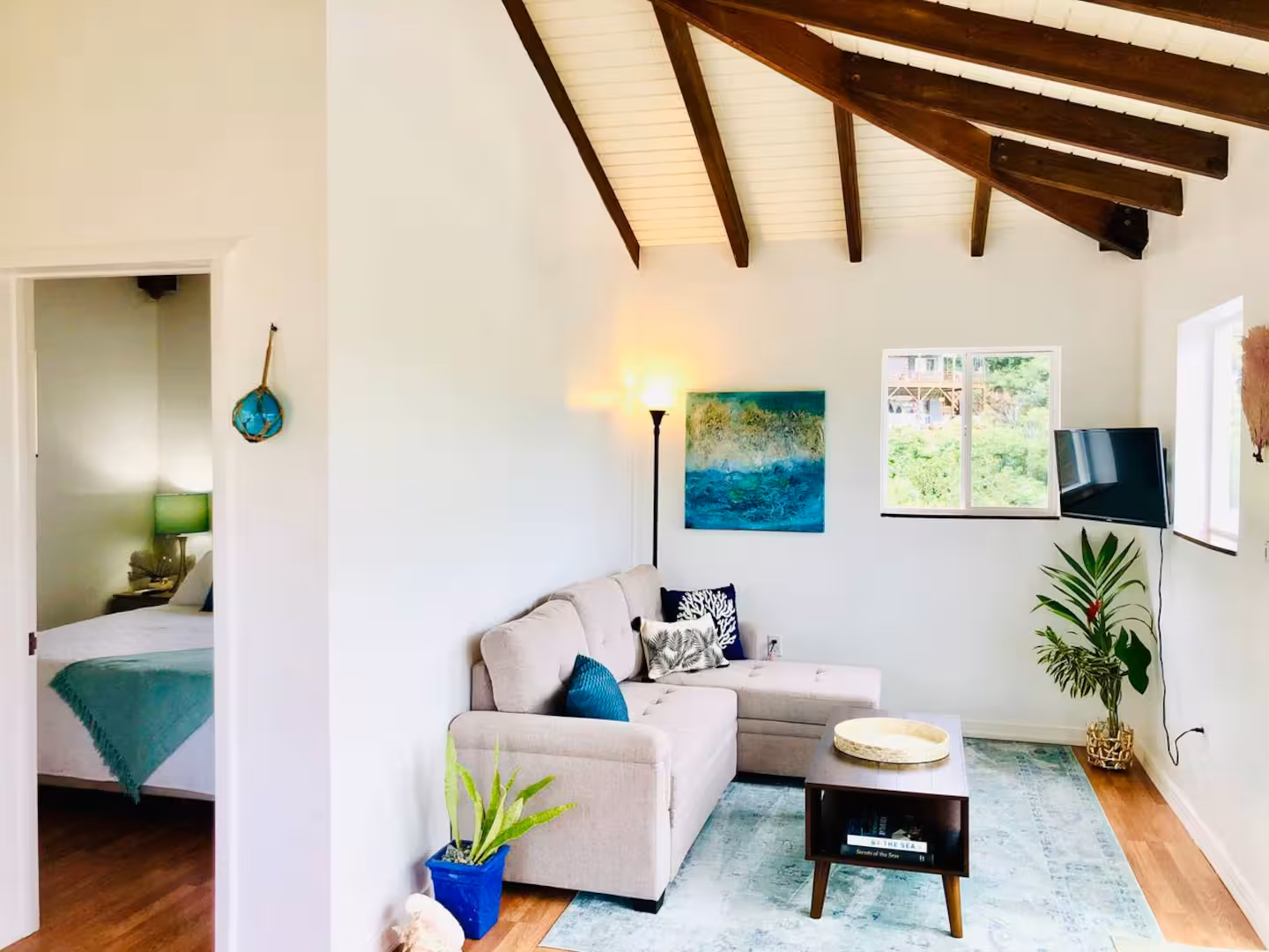 Ocean Cottage living room