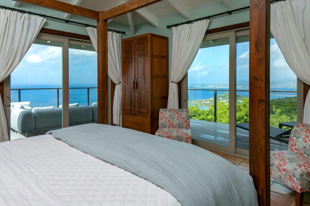 St. John Great House bedroom