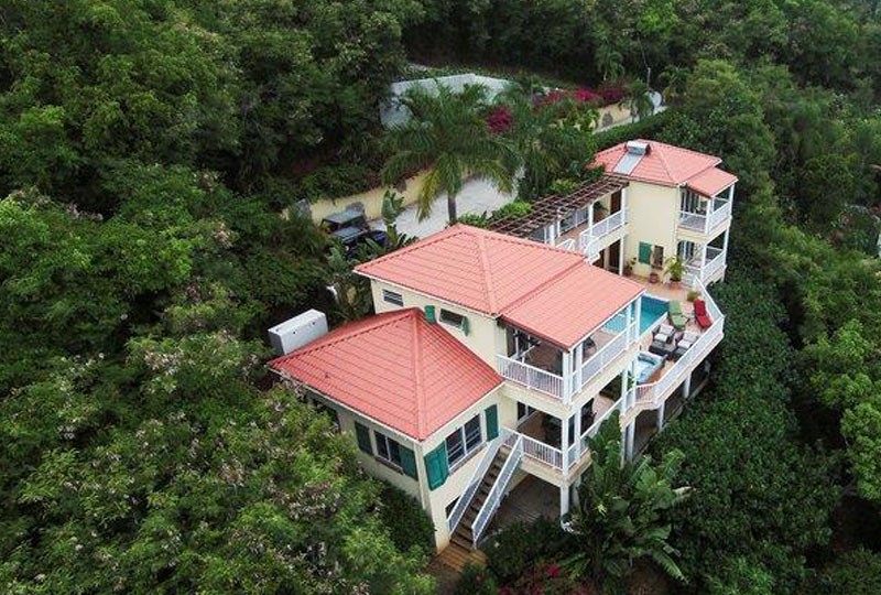 Villa Madeira top view